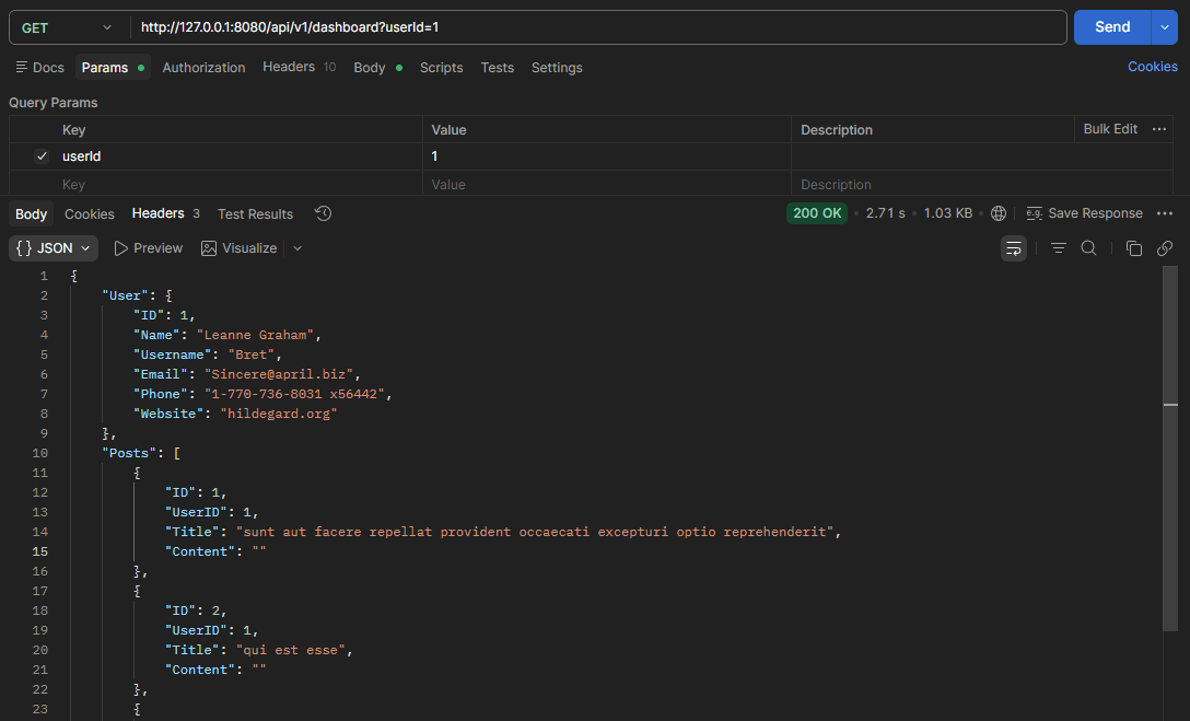 Go Fan-in Fan-out Concurrent Request Aggregator